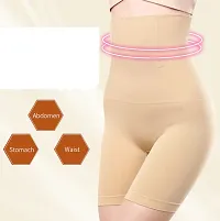 Women's High Waist Shapewear with Anti Rolling Strip Tummy Control Tucker Pack Of 2-thumb1
