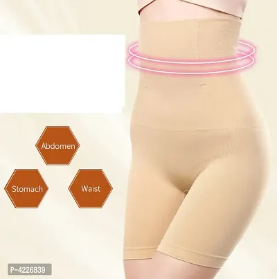 Women's High Waist Shapewear with Anti Rolling Strip Tummy Control Tucker Pack Of 2-thumb2