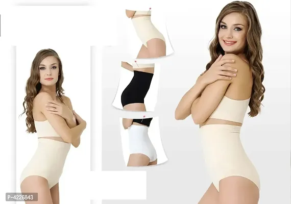 Women's High Waist Shapewear with Anti Rolling Strip Tummy Control Tucker