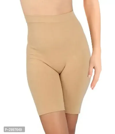 Nude Cotton Spandex Tummy and Thigh Shaper-thumb0