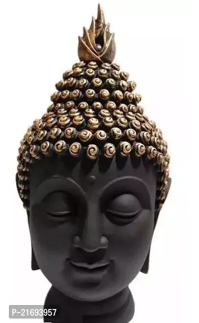 Premium Quality Lord Gautam Buddha Face Meditating Buddha Face For Peace Of Mind-thumb0