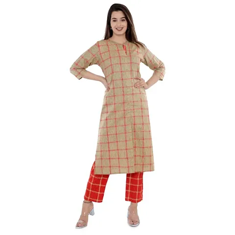 Checked Kurtas For Women