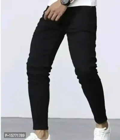 Stylish Denim Jeans For Men-thumb0