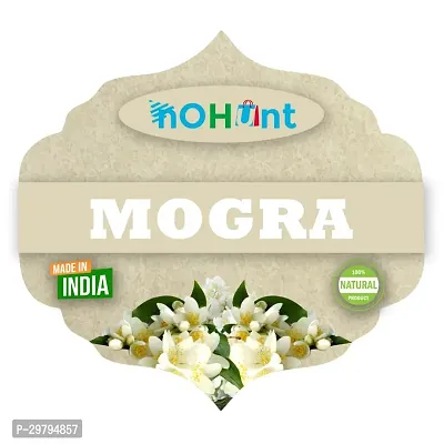 NOHUNT Dhoop Cones for Pooja 80av Gm Pack I Handmade Incense Cone Fragrance Non-Charcoal Non-Toxic | Made by Dried Flowers (Mogra)-thumb3