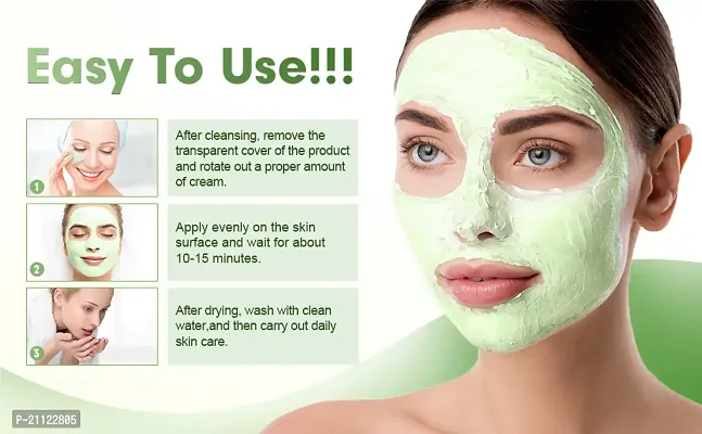 Green Mask Stick Blackhead Remover for ,Face Moisturizing, Deep Pore Cleansing, Green Tea Mask for All Skin Types-thumb3