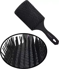 Black Paddle Hair Comb Brush-thumb3