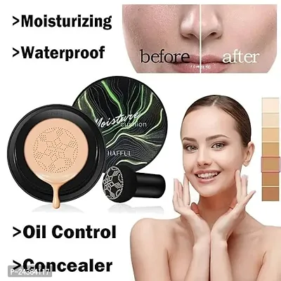 Sunisa Foundation Water Proof Concealer Cream with Air Cushion Mushroom-thumb5