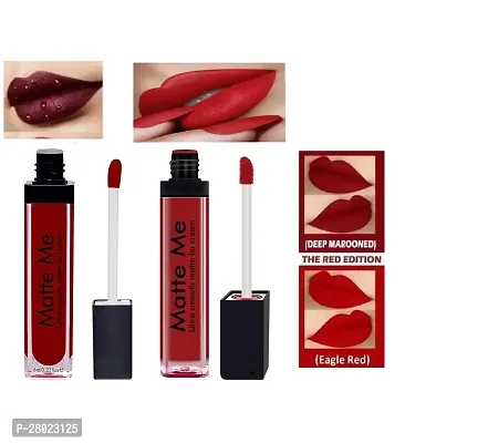 Liquid Lipstick Red Maroon-thumb0