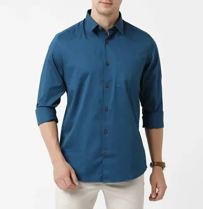 Stylish Regular Fit Long Sleeves Casual Shirt for Men