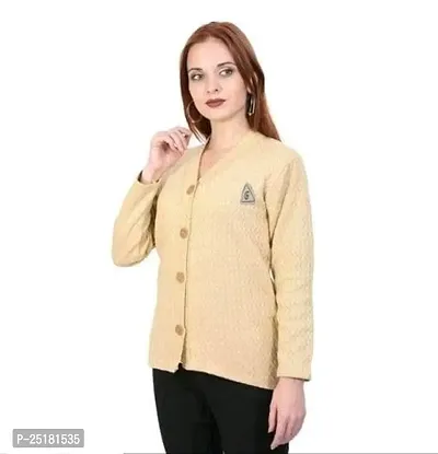 Women Cotton Wool Sweater/ Cardigan Pack Of 1-thumb0