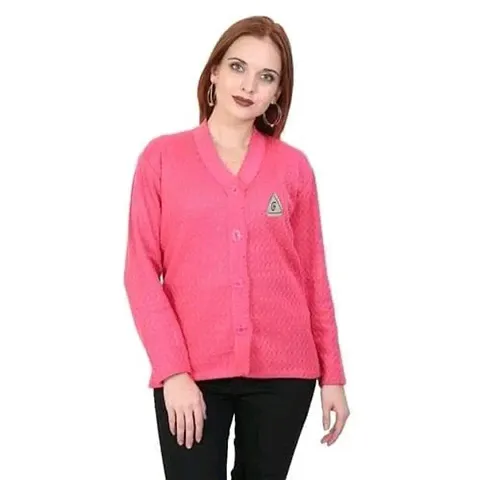Women Cotton Wool Sweater/ Cardigan Pack Of 1
