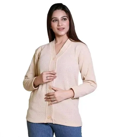 Solid Cardigan for women
