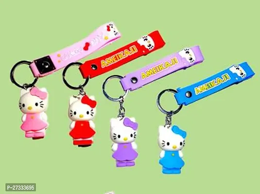 Stylish Sanrio Kawaii Anime Keychain Pack Of 4