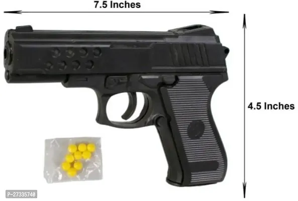 Stylish P729 Real Toy Mini Action Mouser Gun For Kids With Extra Bullets Guns And Darts Black