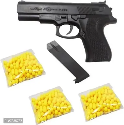 Stylish Real Looking Toy Gun Action Toys For Kids Guns And Darts Black-thumb0