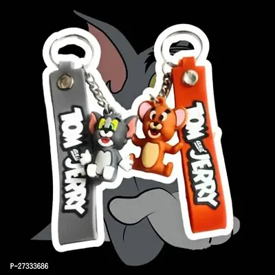 Stylish Tom And Jerry Keychain Pack Of 2