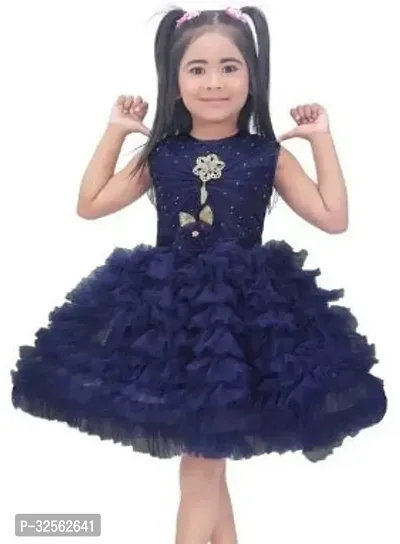 Fabulous Cotton Blend Frocks For Girls-thumb0