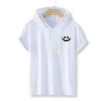 Beautiful Polyester White Full T-shirt for Women-thumb1