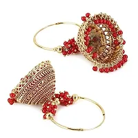 Shimol Latest Stylish Traditional Hoop Jhumki Earrings for Women  Girls-thumb3
