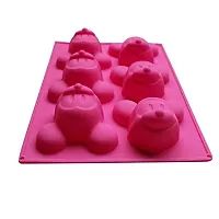 Perfect Pricee Micky Shape Silicon Chocolate Cake Decoration Moulds-thumb4