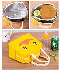 Max Home Portable Insulated Oxford Lunch Bag Thermal Food Picnic Lunch Bags for Kids Cooler Lunch Box Bag (1 Pcs Color May Vary) Size : 21 x 19 x 11 cm-thumb1