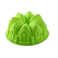 Folca? 1 Pc 3D Chocolate/Cake/Jelly Mould, Soft, Durable  Flexible Mould (Silicone Mould Design 1)-thumb1