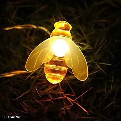 kunya 20 LED 4 Meter Honeybee Fairy String Lights, Christmas Lights for Diwali Home Decoration (20 Led,Plastic,Corded Electric,Corner)-thumb4