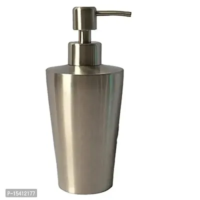 MAX HOME? Stainless Steel Soap/Liquid Dispenser/Lotion Dispenser Pump, for Office Hotel (350Ml)