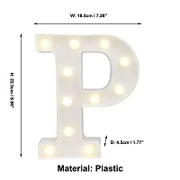 perfect pricee Powered LED Marquee Letter Lights, Warm White (P)-thumb3