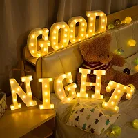 perfect pricee Powered LED Marquee Letter Lights, Warm White (G)-thumb2