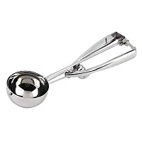 kunya Medium Size Easy Handheld Multi Use Stainless Steel Ice Cream Scooper Melon Scoop-1 pc-thumb1