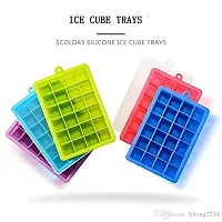 Perfect Pricee 24 Ice Cube Hot Silicone Freeze Mold Bar Pudding Jelly Chocolate Maker Mold Box Cold Drinking-thumb4