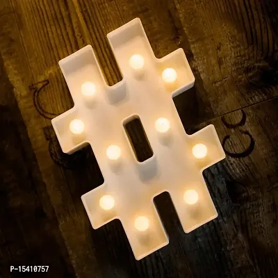 perfect pricee Powered LED Marquee Letter Lights, Warm White (Hash)