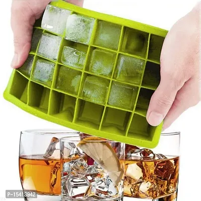 Perfect Pricee 24 Ice Cube Hot Silicone Freeze Mold Bar Pudding Jelly Chocolate Maker Mold Box Cold Drinking-thumb2