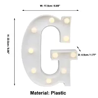 perfect pricee Powered LED Marquee Letter Lights, Warm White (G)-thumb4