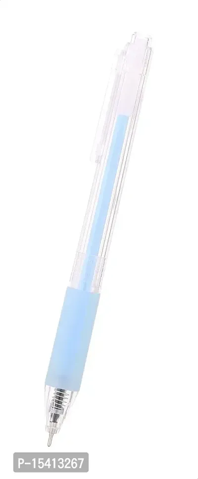 deli Pen Ballpoint Pen Blue Mini Tip (0.7mm) [Per Pen] EQ13-BL-thumb2