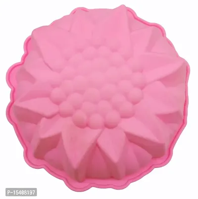 Grizzly? 1 Pc 3D Chocolate/Cake/Jelly Mould, Soft, Durable  Flexible Mould (Silicone Mould Design 1)-thumb0