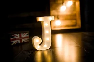 perfect pricee Powered LED Marquee Letter Lights, Warm White (J)-thumb1