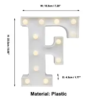 perfect pricee Powered LED Marquee Letter Lights, Warm White (F)-thumb2