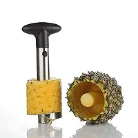 Kunya Premium Pineapple Cutter Upgraded ,Thicker Blade ,Pineapple Corer Slicer Peeler ,Kitchen Pineapple Corer and Slicer Tool with Sharp Blade for Fruit Rings-thumb1