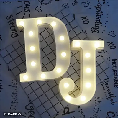 perfect pricee Powered LED Marquee Letter Lights, Warm White (J)-thumb3