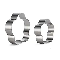Grizzly Cake Ring Stainless Steel Cutter for Cake,Tier Cake,Fondant Cutter Mousse Ring Cake and Pastry Moulds Baking Tools(Set of 3)-thumb4