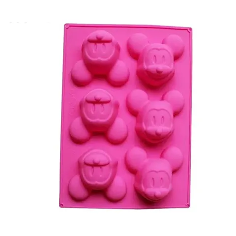 Perfect Pricee Micky Shape Silicon Chocolate Cake Decoration Moulds