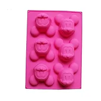 Perfect Pricee Micky Shape Silicon Chocolate Cake Decoration Moulds-thumb1