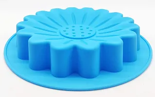 Folca? 1 Pc 3D Chocolate/Cake/Jelly Mould, Soft, Durable  Flexible Mould (Silicone Mould Design 6)-thumb3