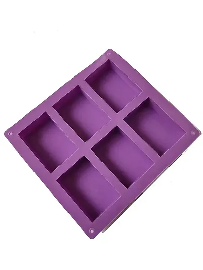 Grizzly?1 Pc Silicone Cake molud Chocolate Soap Mould Baking Mould Soap Making Candle Craft