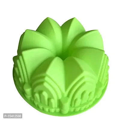 Folca? 1 Pc 3D Chocolate/Cake/Jelly Mould, Soft, Durable  Flexible Mould (Silicone Mould Design 1)-thumb0