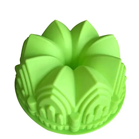 Folca? 1 Pc 3D Chocolate/Cake/Jelly Mould, Soft, Durable & Flexible Mould (Silicone Mould Design 1)
