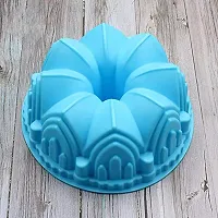 Folca? 1 Pc 3D Chocolate/Cake/Jelly Mould, Soft, Durable  Flexible Mould (Silicone Mould Design 1)-thumb3