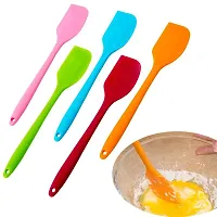 Grizzly? International Non-Stick Silicone Spatula, Heat Resistant Baking Spatula, Multicolor (1)-thumb1